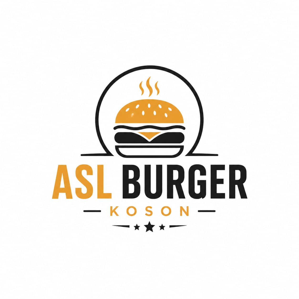 Asl Burger logo